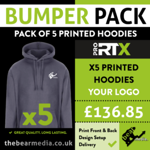 Bumper Pack 5 Printed Hoodies