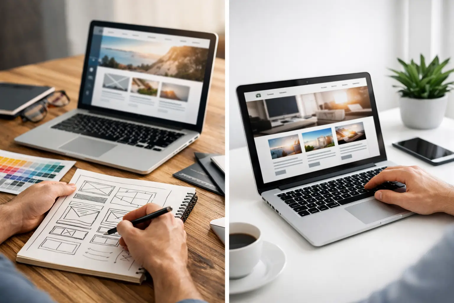 Bespoke Versus Template Websites Compared